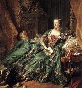 Francois Boucher Portrait of Marquise de Pompadour Spain oil painting artist